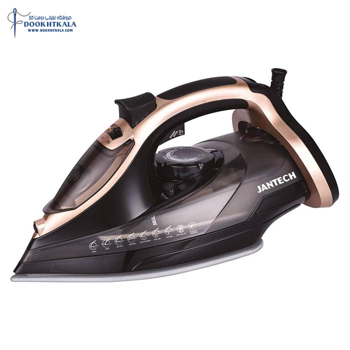 اتو بخار دستی پروگلاید جانتک مدل ROSE-GOLD-3230