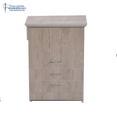 مبل چرخ خیاطی آسانسوری رزالین مدل سونیا آنتیک کاج
